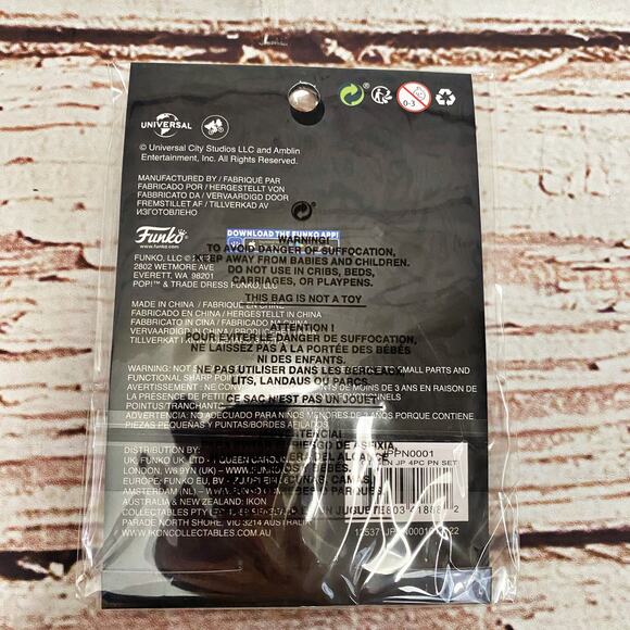 JURASSIC PARK Funko Enamel Pins - Picture 2 of 2